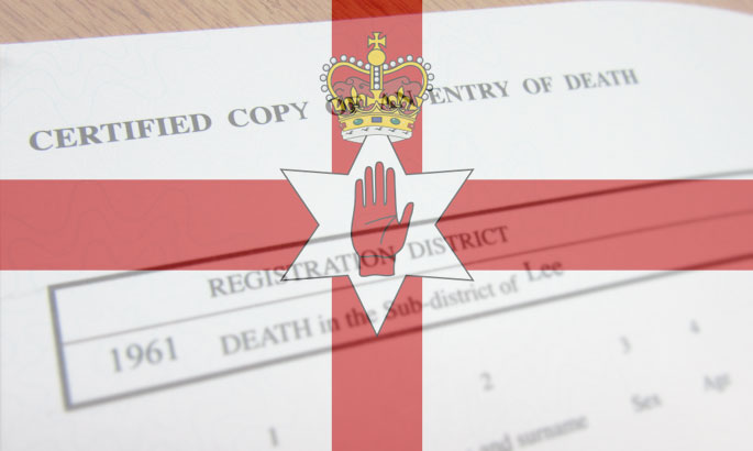 Copy N.I. Death Certificate