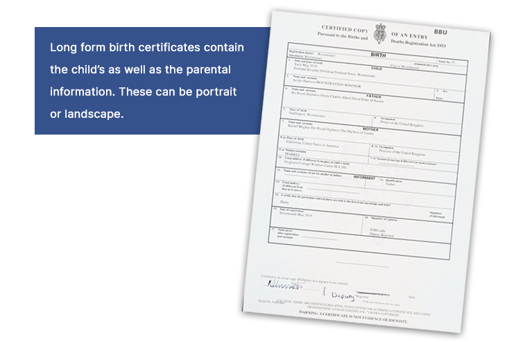 UK Birth Certificate Information UK Birth Certificate Information