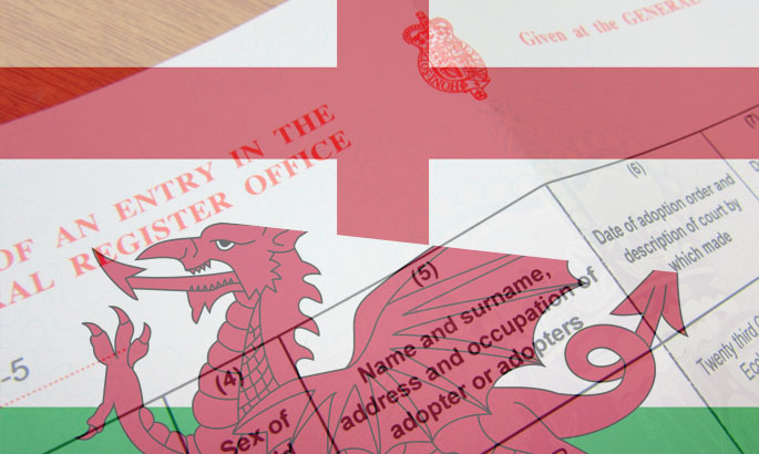 Copy Adoption Certificate (England & Wales)